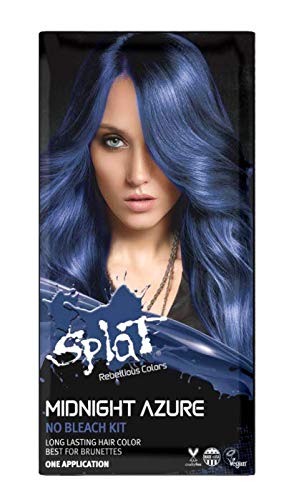 Splat Black Hair Dye - Vegan Semi Permanent Bold & Black Hair Color