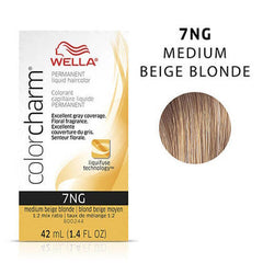 WELLA Color Charm Permanent Liquid Hair Color, Blonde, 1.4oz