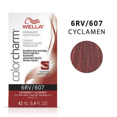 WELLA Color Charm Permanent Liquid Hair Color, Red, 1.4oz