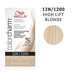 WELLA Color Charm Permanent Liquid Hair Color, Blonde, 1.4oz