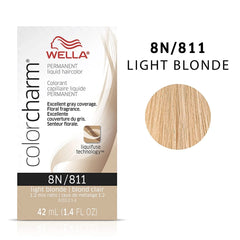 WELLA Color Charm Permanent Liquid Hair Color, Blonde, 1.4oz