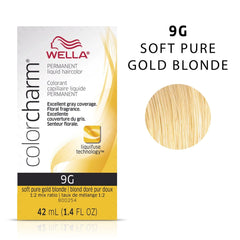 WELLA Color Charm Permanent Liquid Hair Color, Blonde, 1.4oz