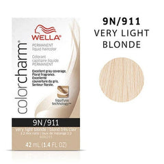 WELLA Color Charm Permanent Liquid Hair Color, Blonde, 1.4oz