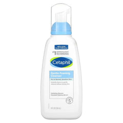 Cetaphil Gentle Foaming Cleanser, Dry to Normal, Sensitive Skin, 8oz