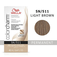 WELLA Color Charm Permanent Liquid Hair Color, Brown, 1.4oz