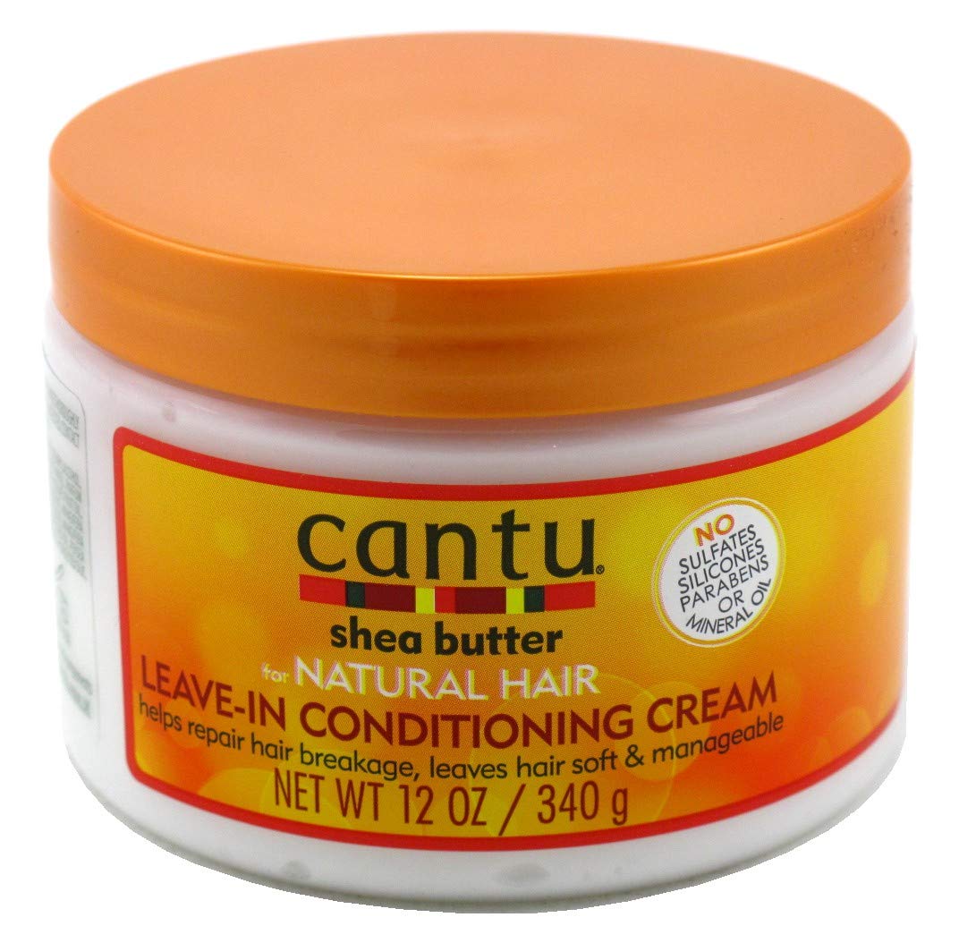 CANTU NATURAL LEAVE IN CREAM JAR 12OZ