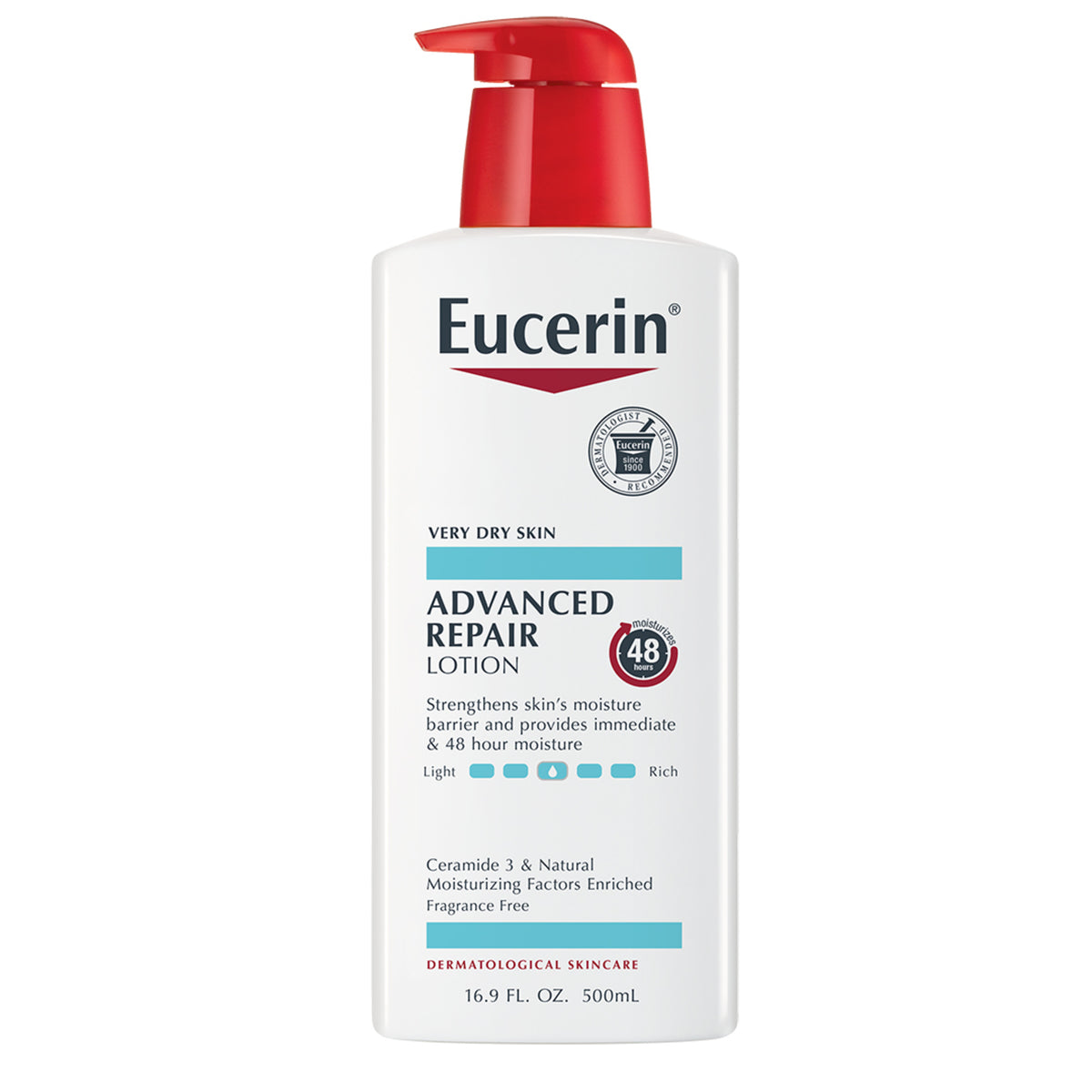 Eucerin Advanced Repair Hand Cream for very dry skin 16.9 oz