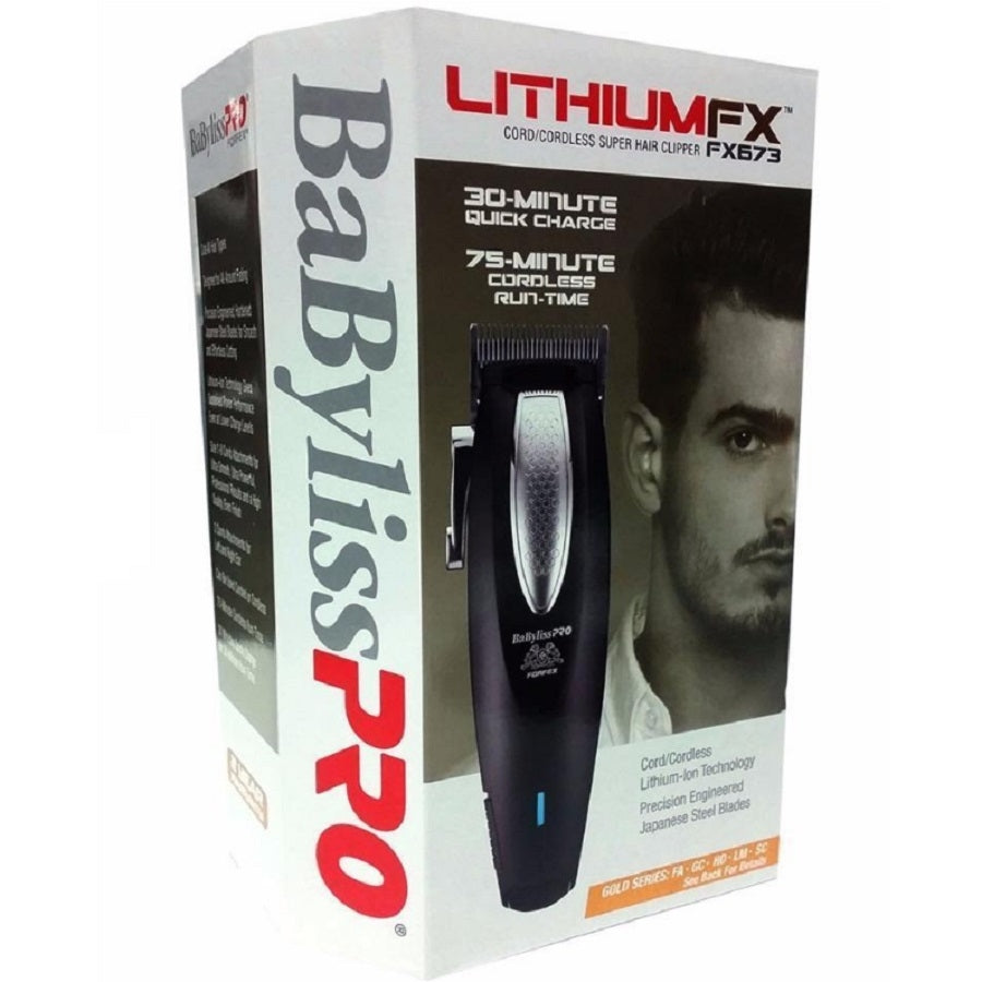 BaByliss PRO Rechargeable Cordless Super Motor Clipper & Trimmer