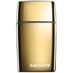 BaByliss Pro FOILFX02 Cordless Metal Double Foil Shaver - Gold #FXFS2G (Dual Voltage)